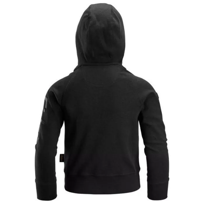Snickers 7512 Junior Logo Hoodie - Black