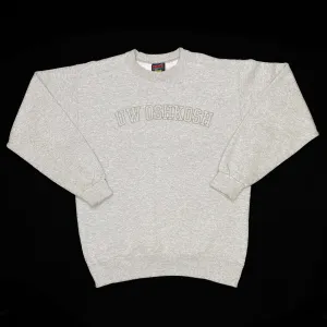 Soffe UW OSHKOSH College University Spellout Graphic Crewneck Sweatshirt