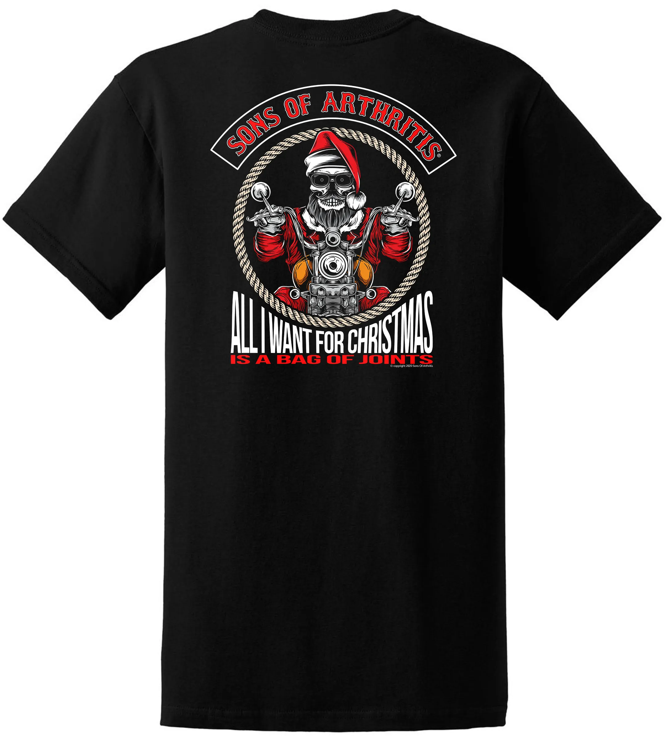 Sons of Arthritis Bag of Joints Pocket T-Shirt