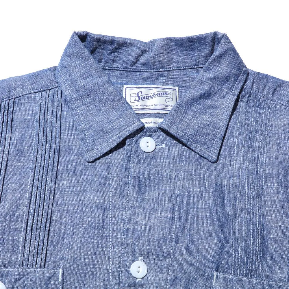 Soundman Havana Shirt Indigo