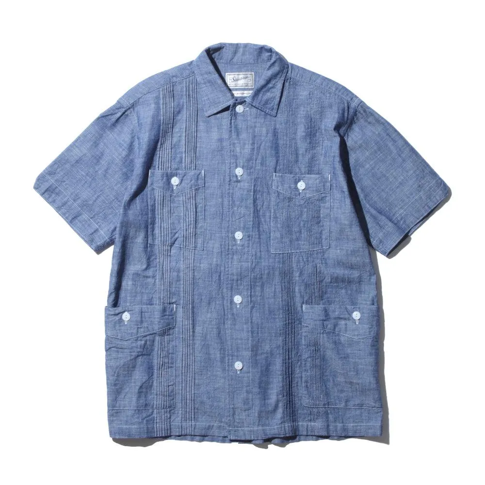 Soundman Havana Shirt Indigo