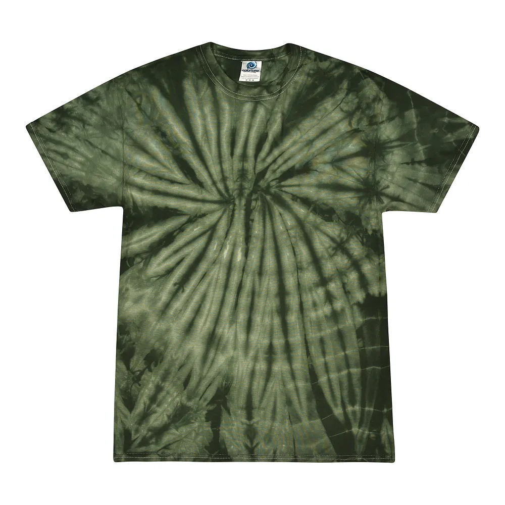 Spider Green Tie Dye T-Shirt (CLEARANCE)