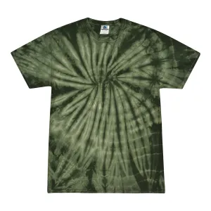 Spider Green Tie Dye T-Shirt (CLEARANCE)