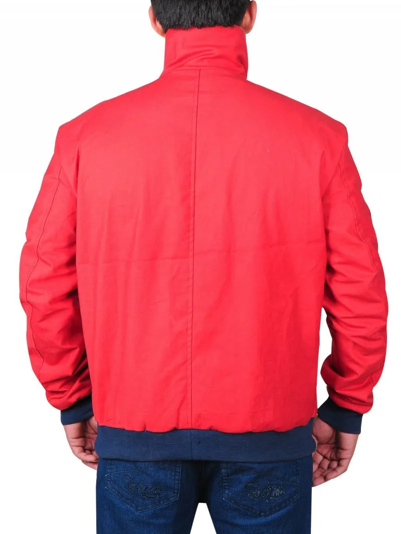 SPINESPARK DAVID HASSELHOFF BAYWATCH LIFEGUARD BOMBER JACKET