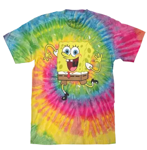 Spongebob Squarepants Tie Dye T-Shirt - Saturn Tie Dye