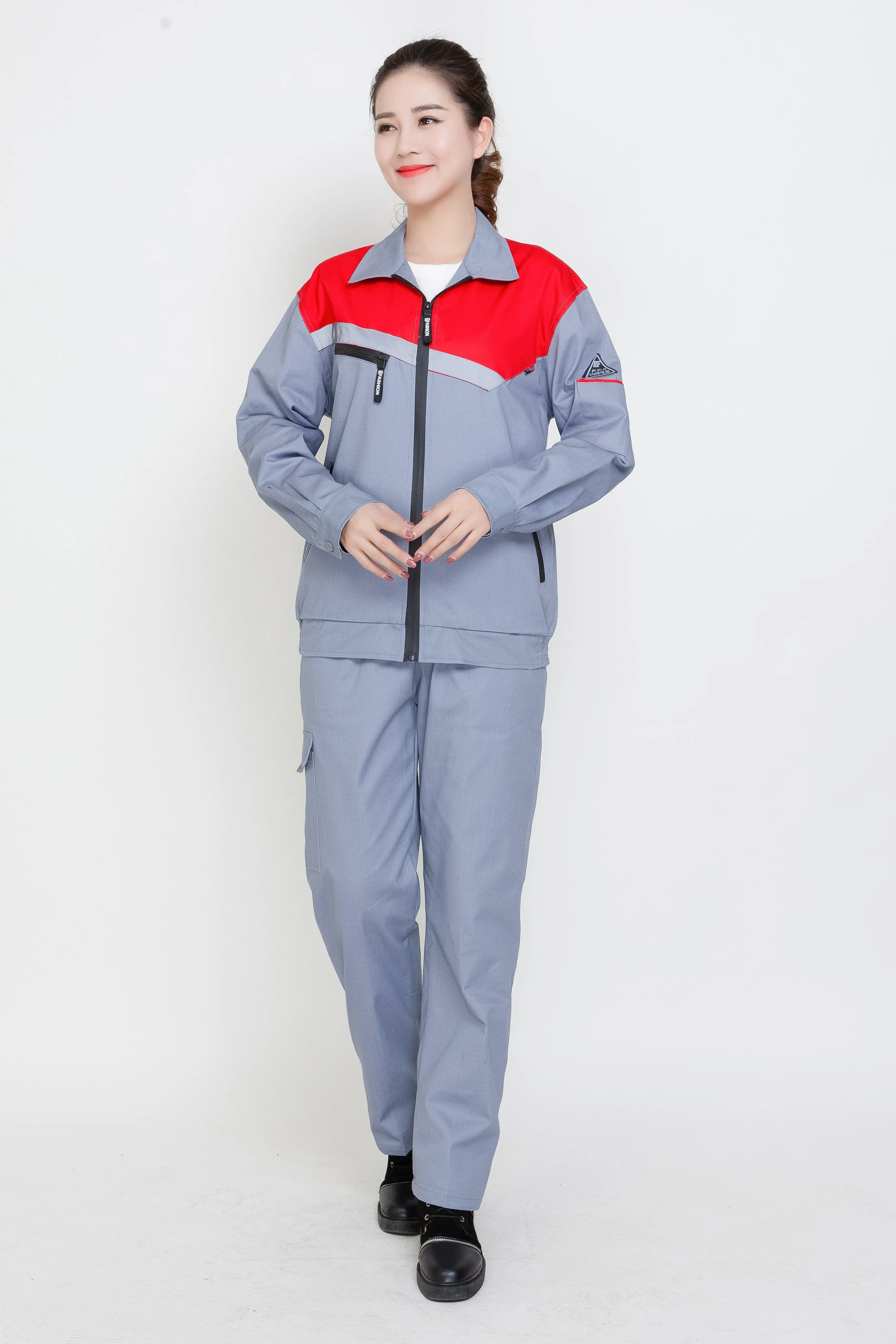 Spring and Autumn style long-sleeved anti-static work clothes series SD-AS-W402