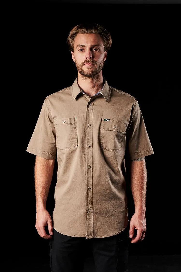 SSH1 - FXD SHORT SLEEVE STRETCH WORK SHIRT NAVY
