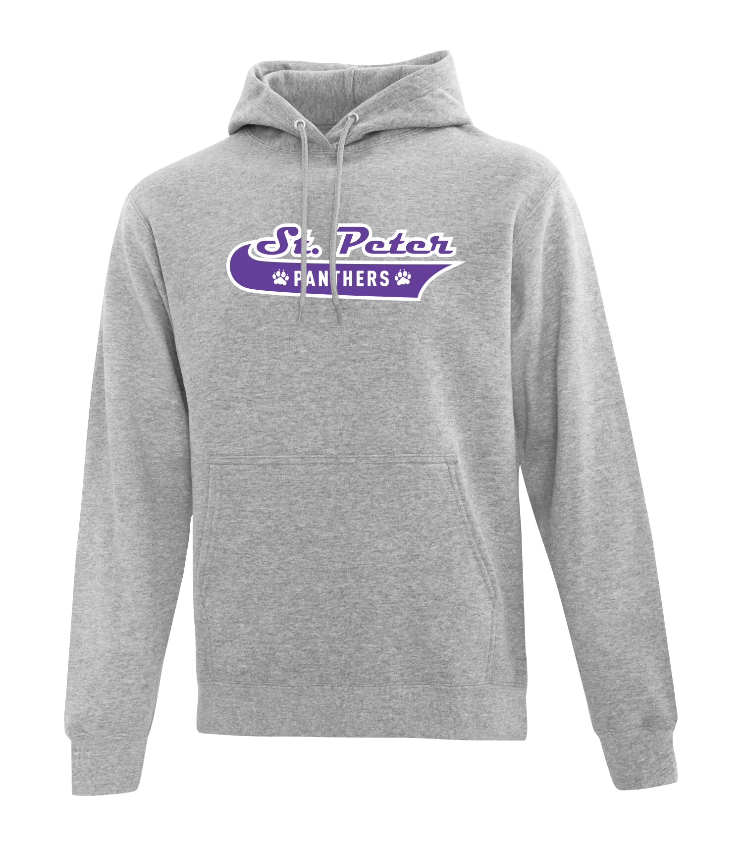 St. Peter Youth Cotton Pull Over Hooded Sweatshirt with Embroidered Logo