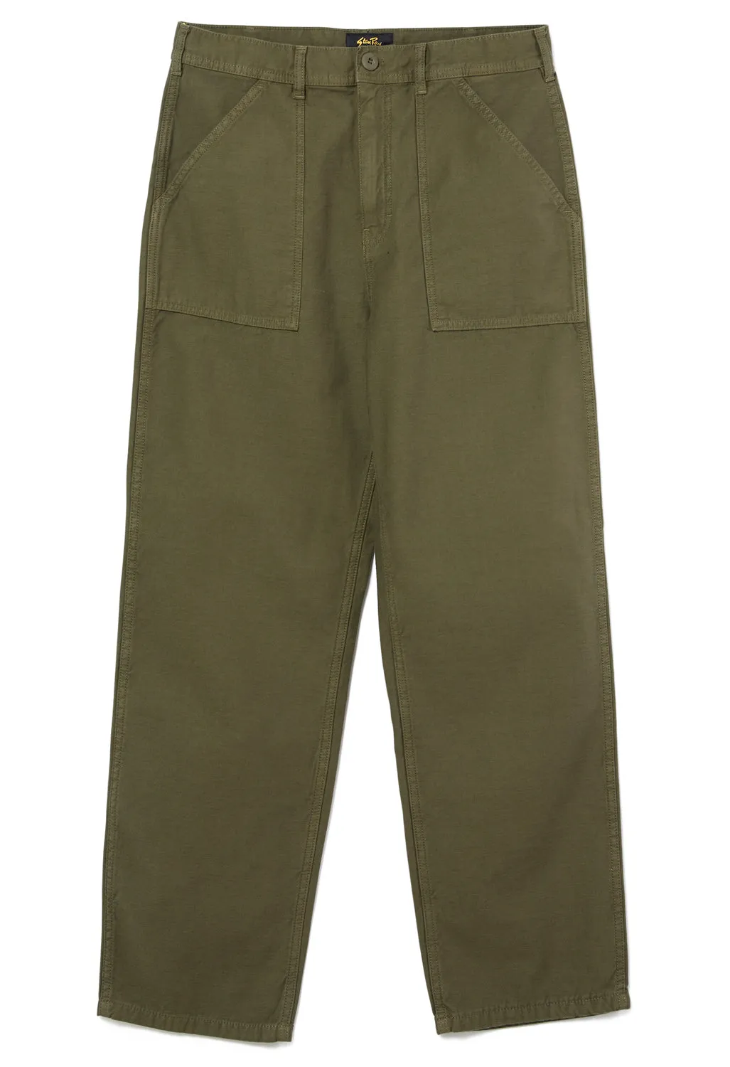 Stan Ray Men's Fat Pants - Dark Olive Sateen