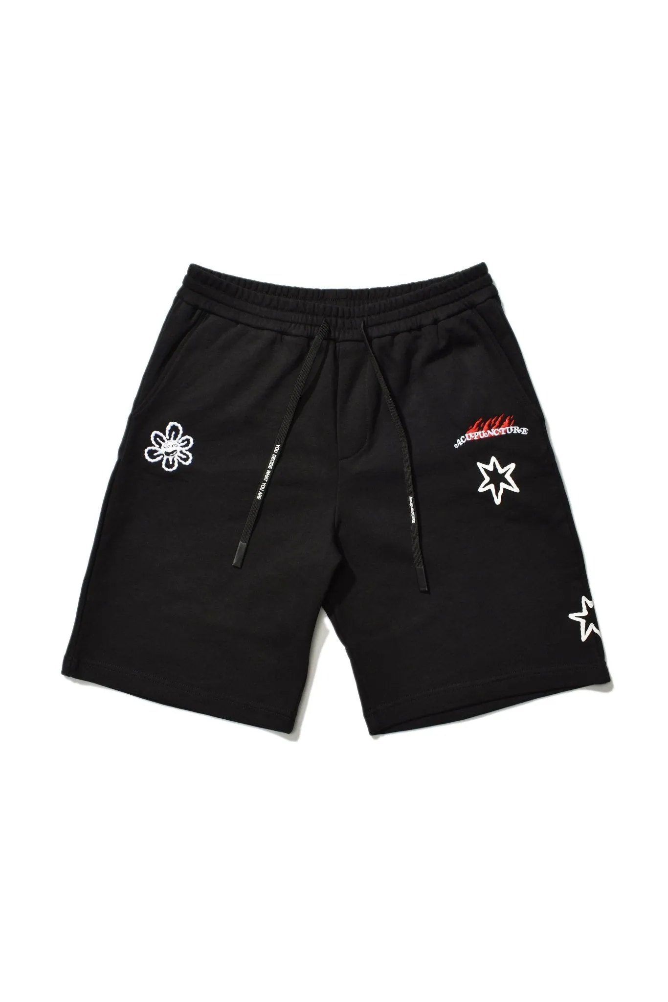 STAR MOON SHORTS BLACK