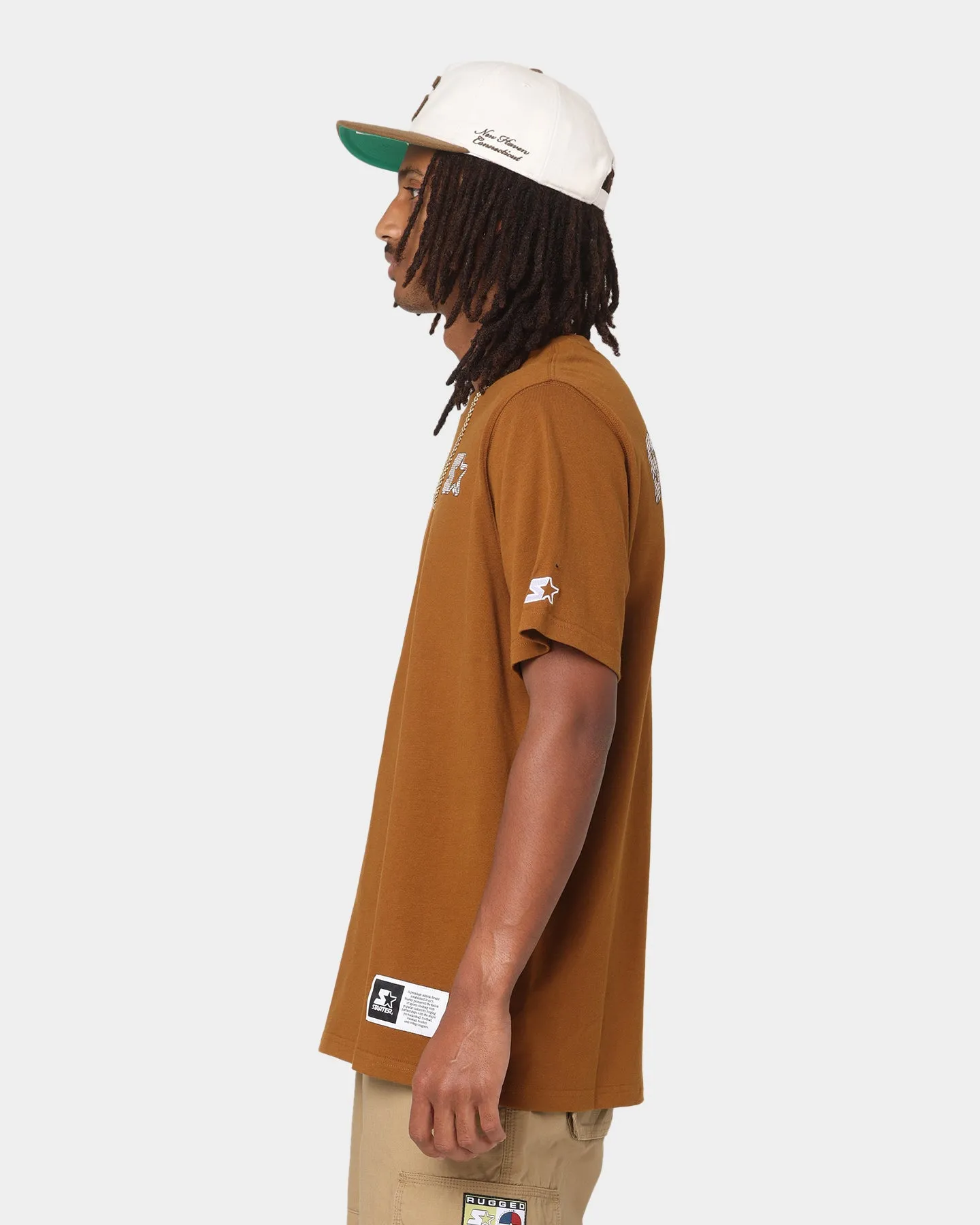 Starter Bricks Short Sleeve T-Shirt Brown