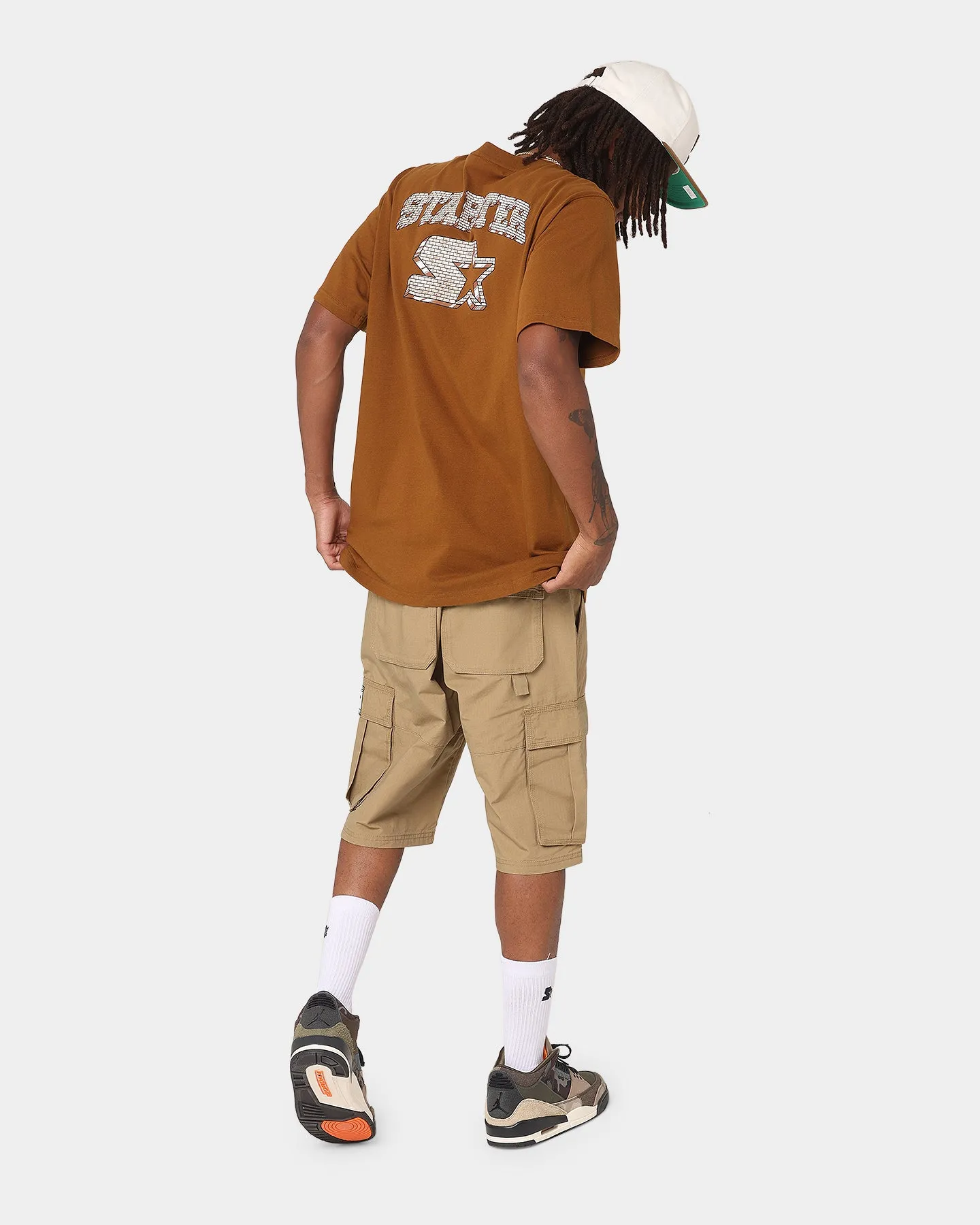 Starter Bricks Short Sleeve T-Shirt Brown