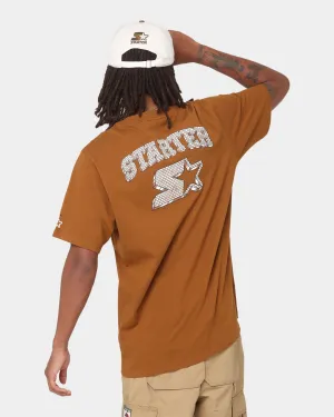 Starter Bricks Short Sleeve T-Shirt Brown