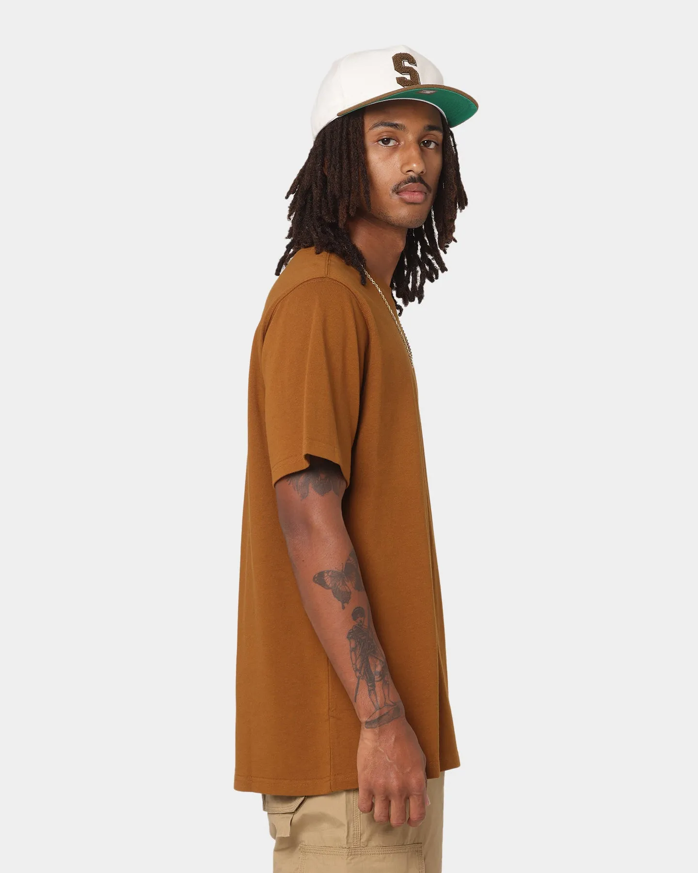 Starter Bricks Short Sleeve T-Shirt Brown