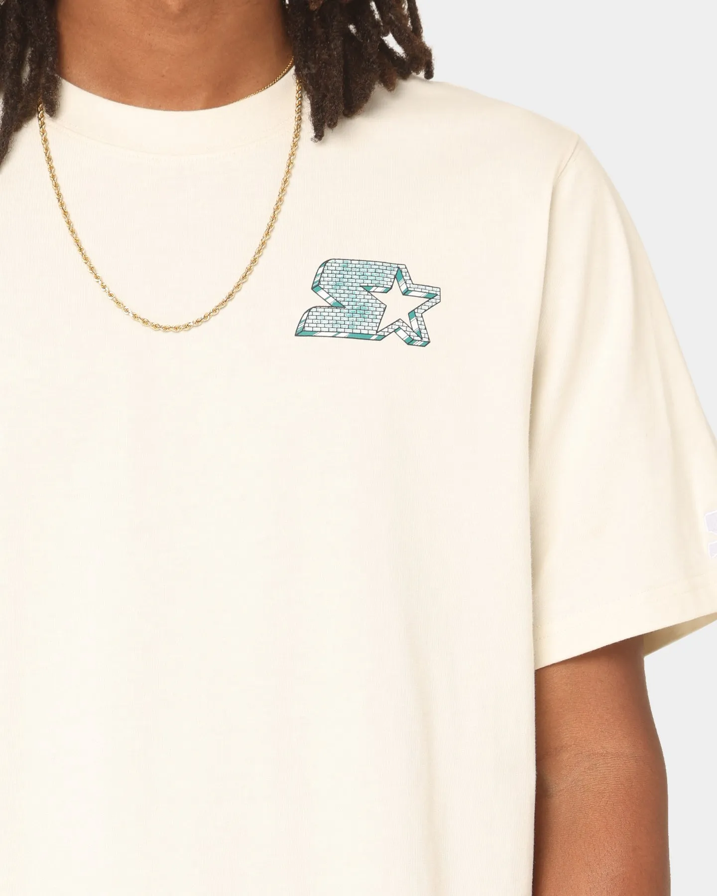 Starter Bricks Short Sleeve T-Shirt Off White