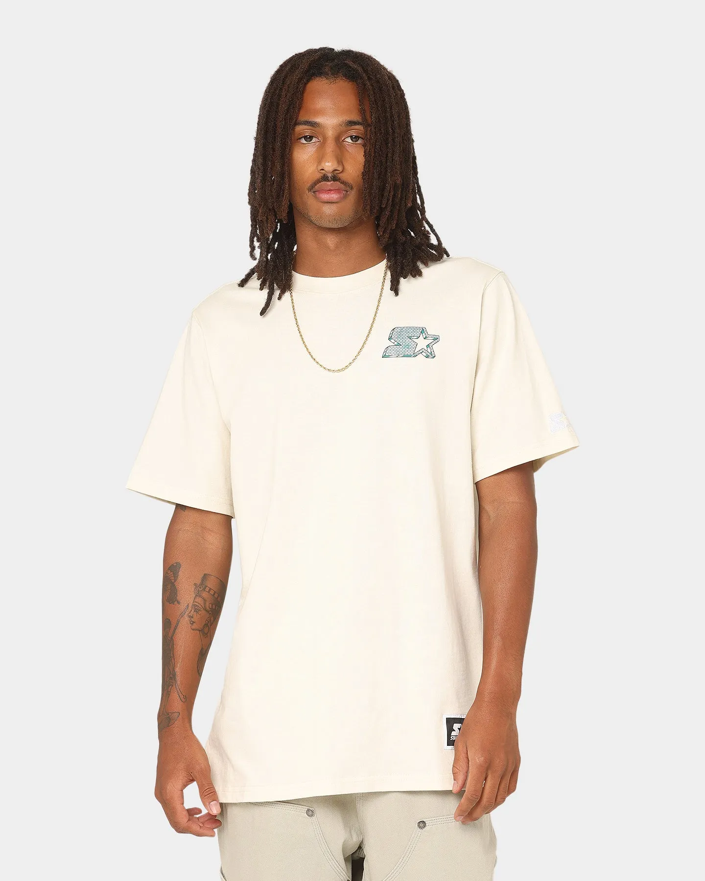 Starter Bricks Short Sleeve T-Shirt Off White