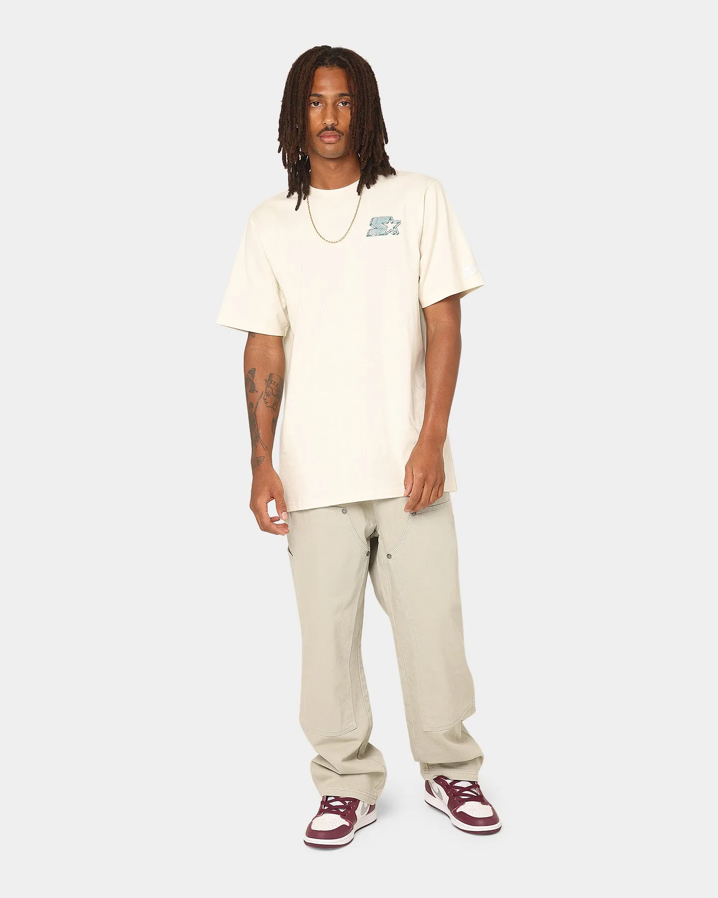 Starter Bricks Short Sleeve T-Shirt Off White