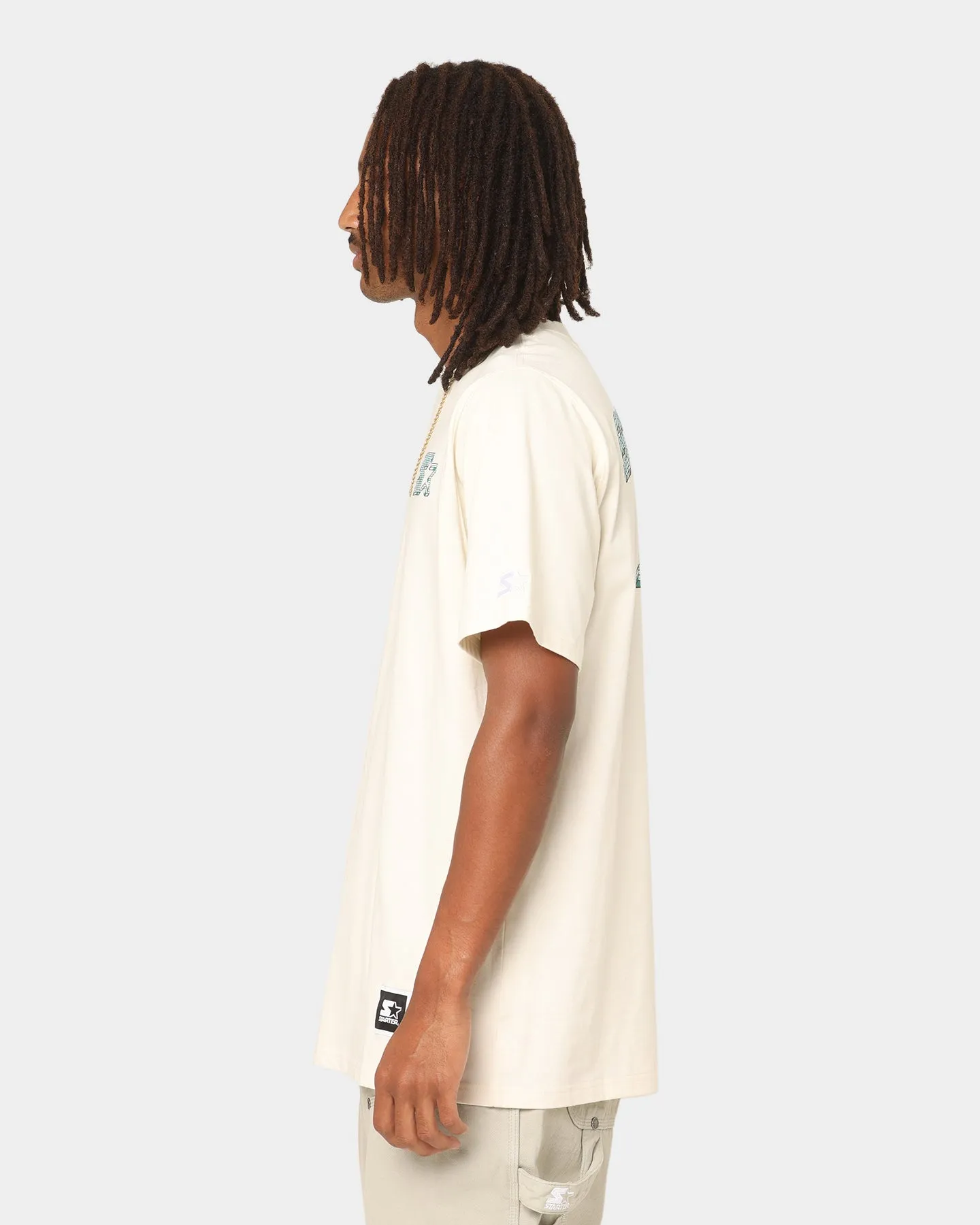 Starter Bricks Short Sleeve T-Shirt Off White