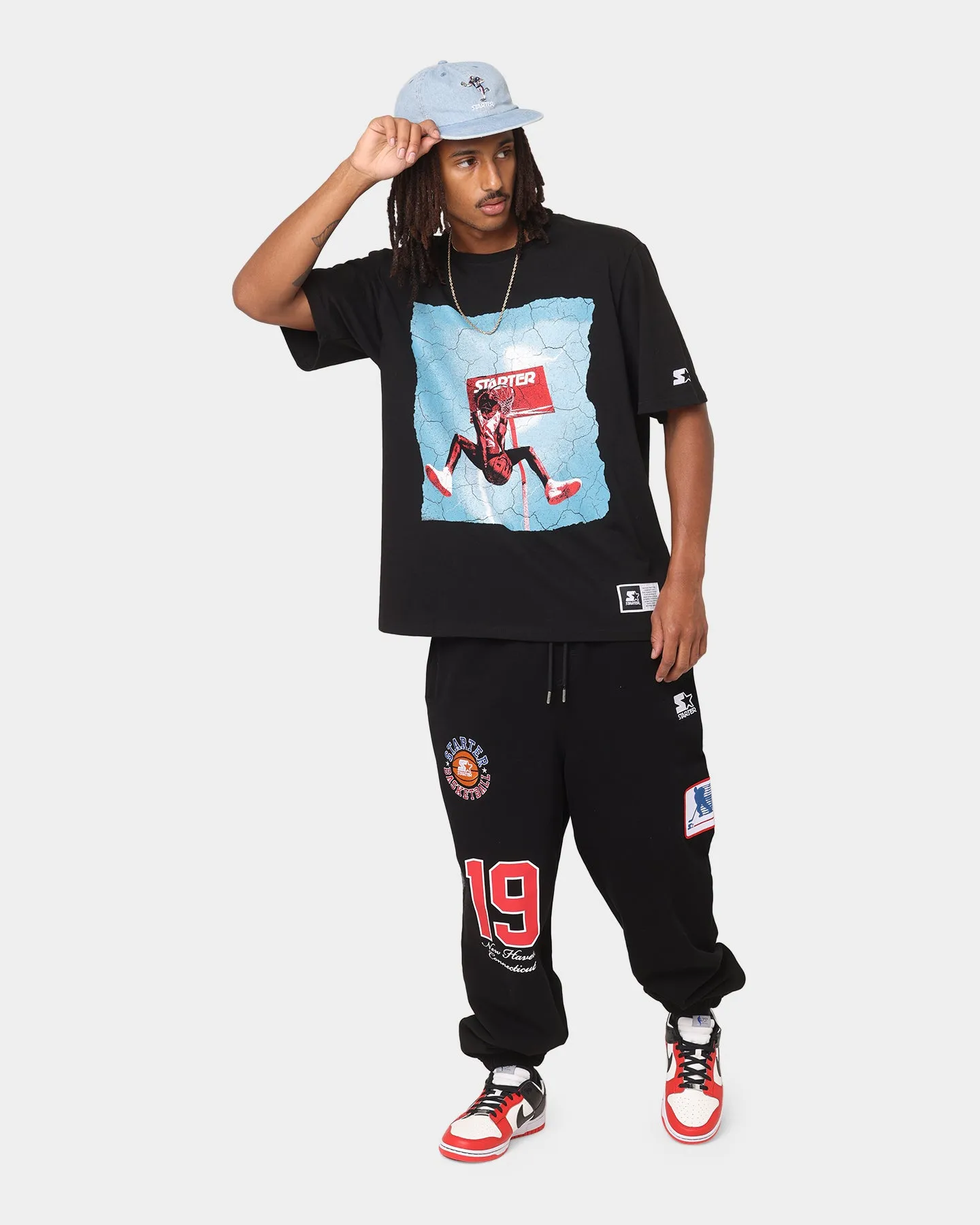 Starter Dunk Short Sleeve T-Shirt Black
