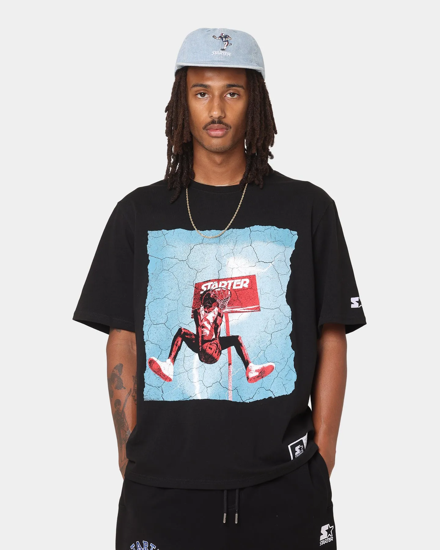 Starter Dunk Short Sleeve T-Shirt Black