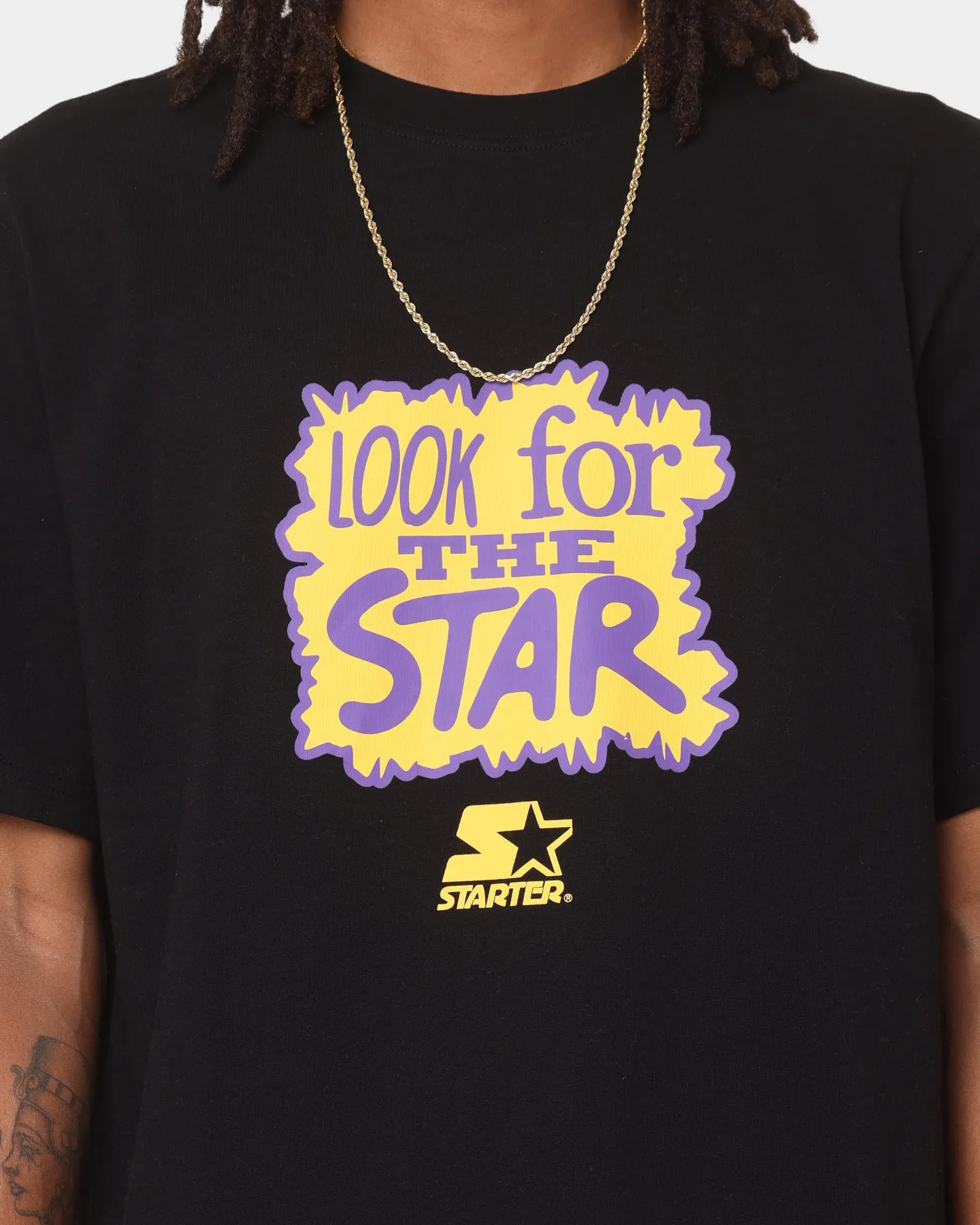 Starter The Star Short Sleeve T-Shirt Black