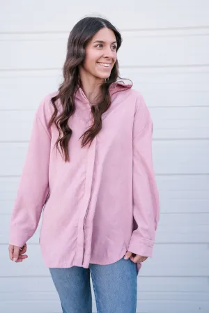 Stay Easy Corduroy Button Up