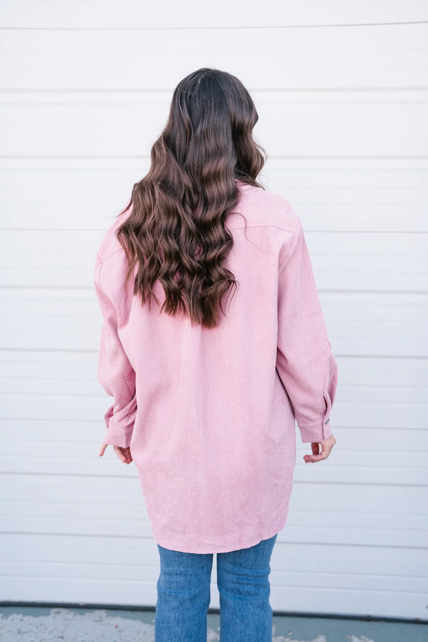 Stay Easy Corduroy Button Up