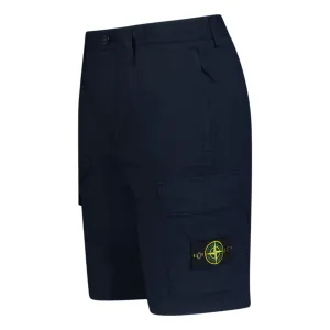 STONE ISLAND BERMUDA CARGO SHORTS NAVY
