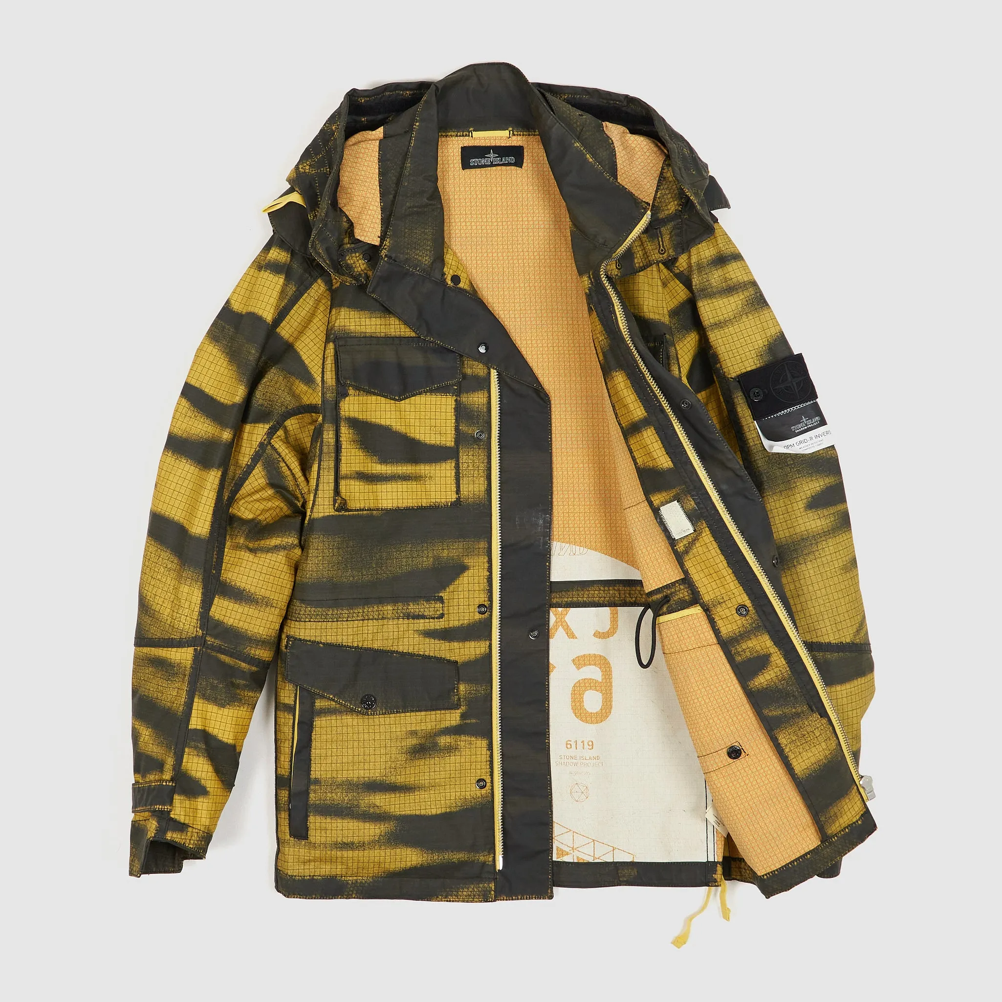 Stone Island Shadow Project DPM Grid-R Inveser Camou Jacket