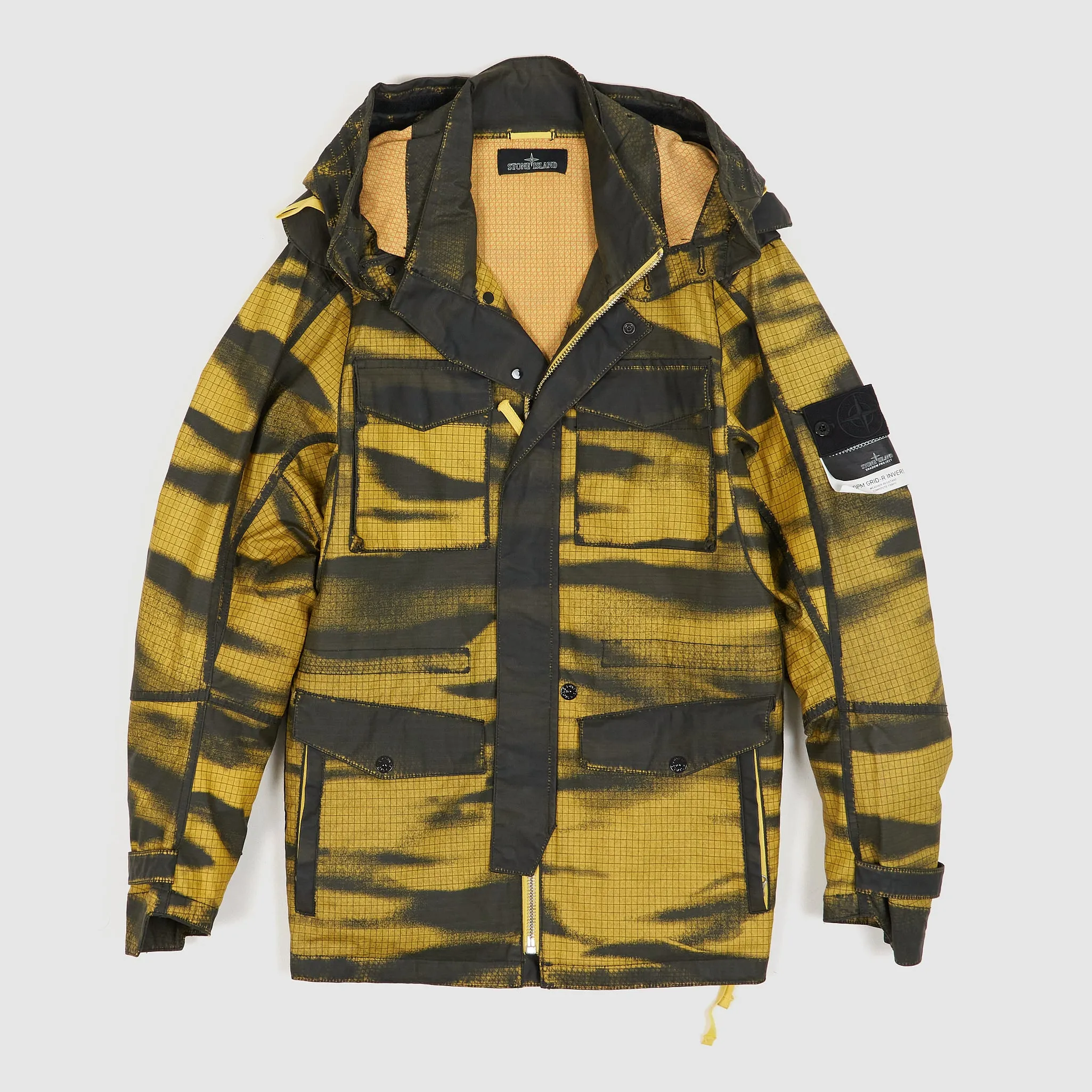 Stone Island Shadow Project DPM Grid-R Inveser Camou Jacket