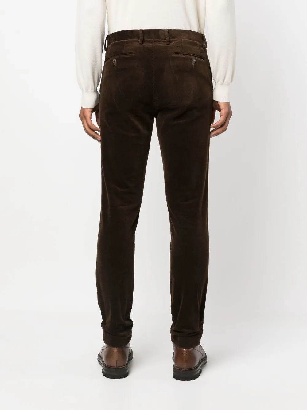 Straight-Leg Corduroy Trousers