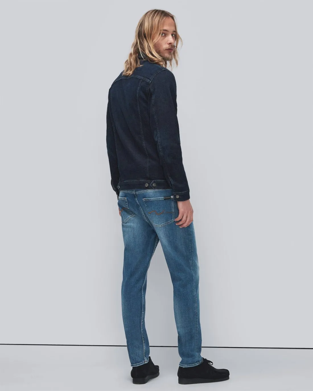 Stretch Tek Perfect Trucker Jacket in Native