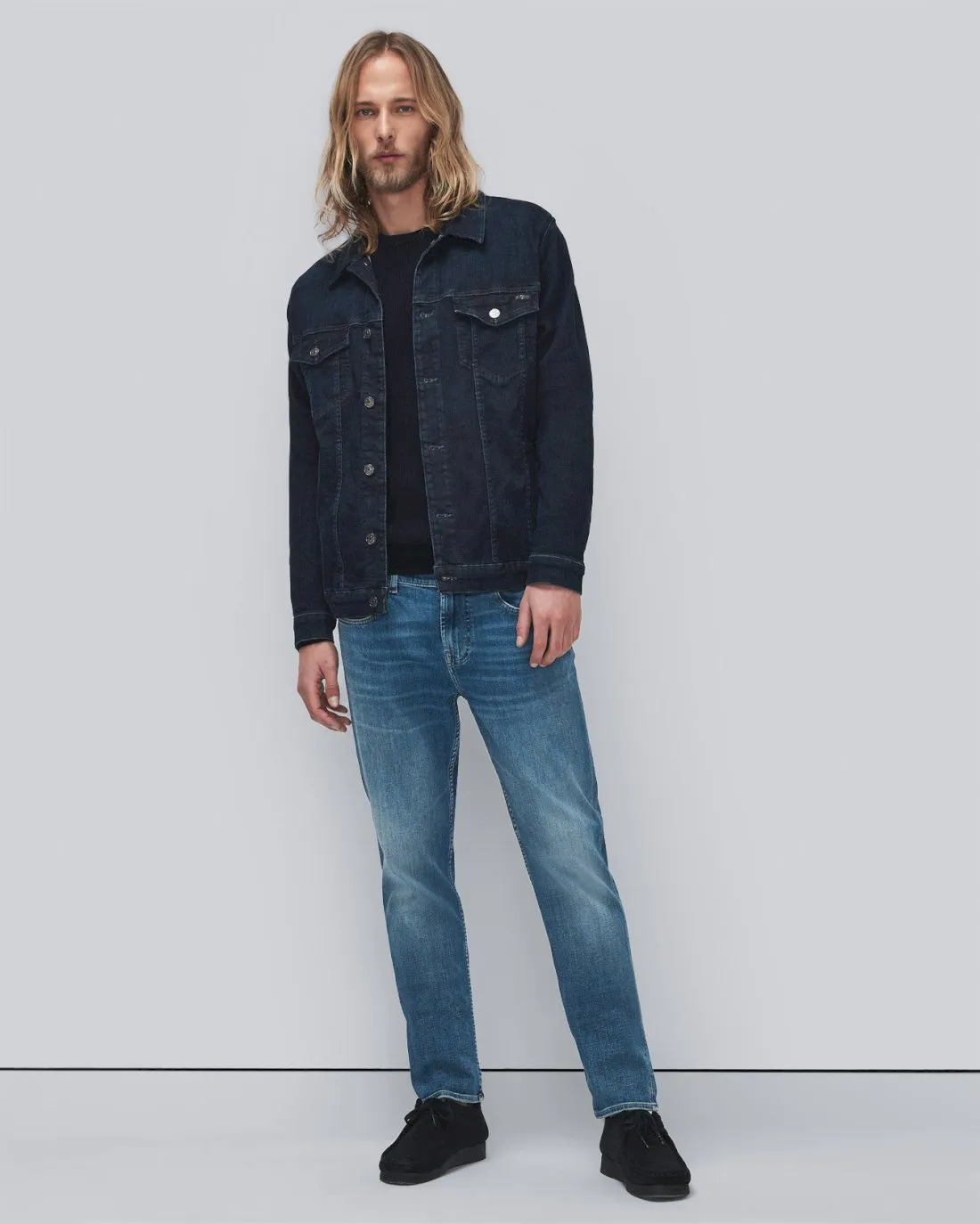 Stretch Tek Perfect Trucker Jacket in Native