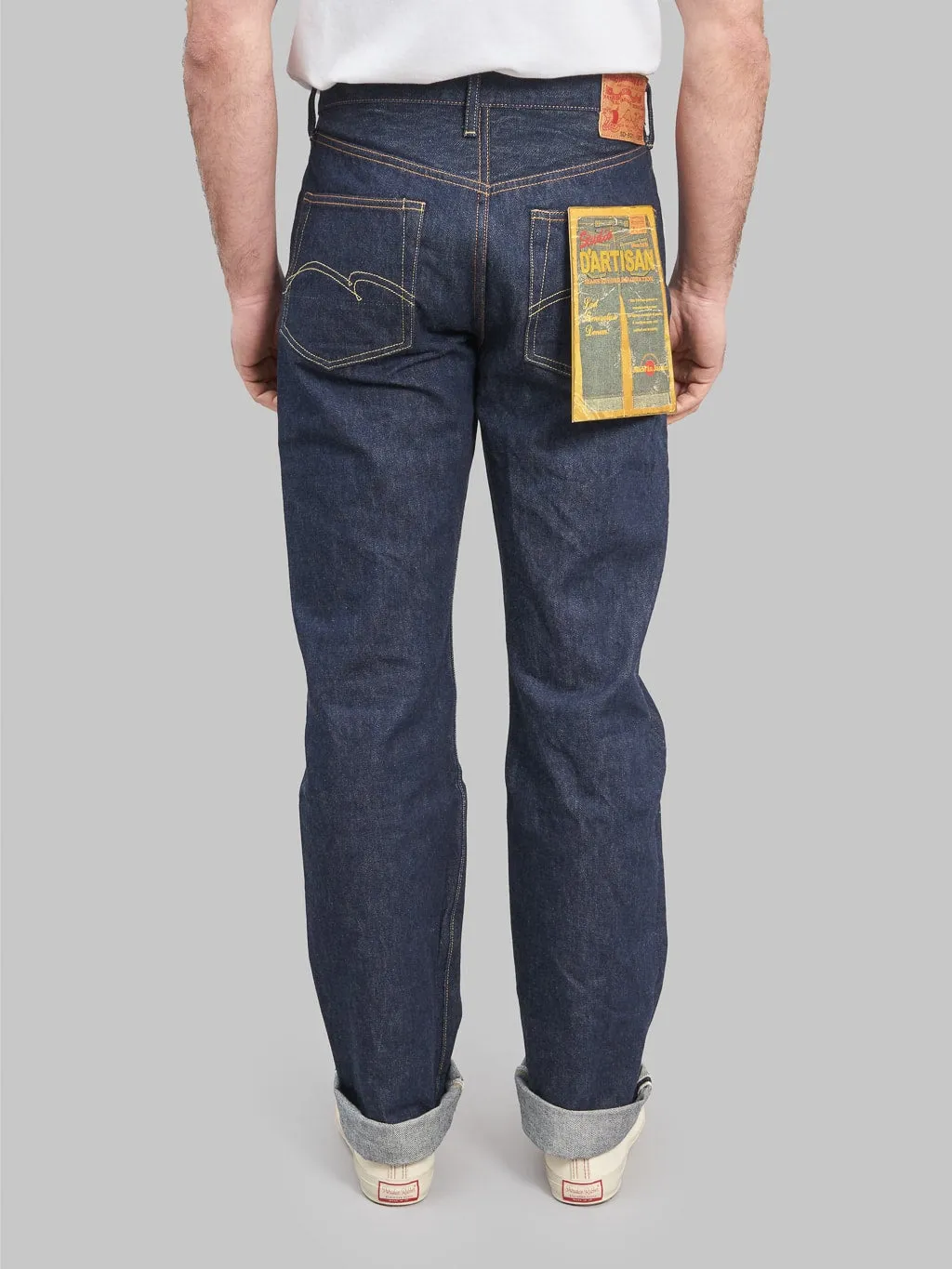 Studio D'Artisan SD-801 15oz Natural Indigo Regular Straight Jeans