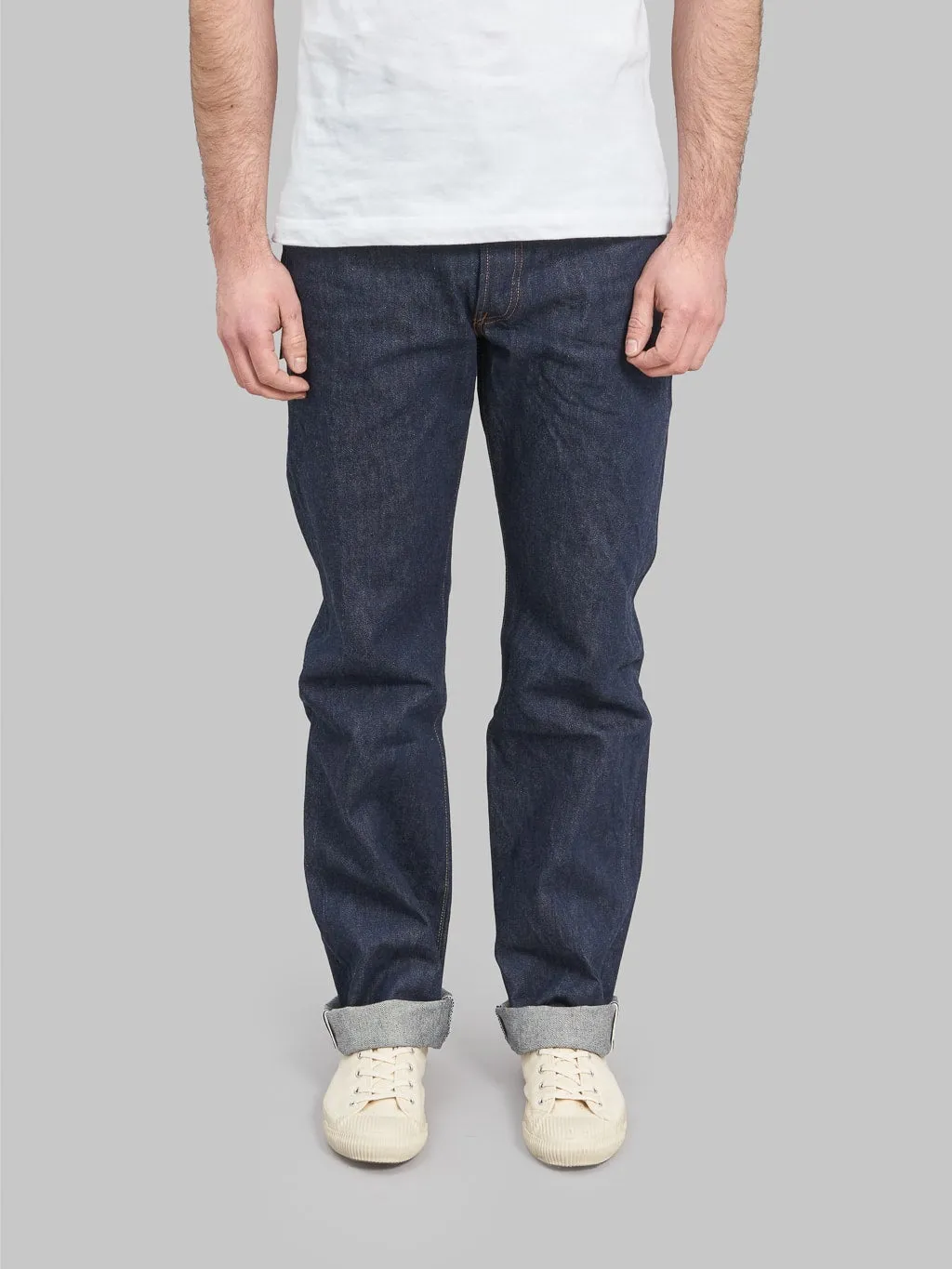 Studio D'Artisan SD-801 15oz Natural Indigo Regular Straight Jeans