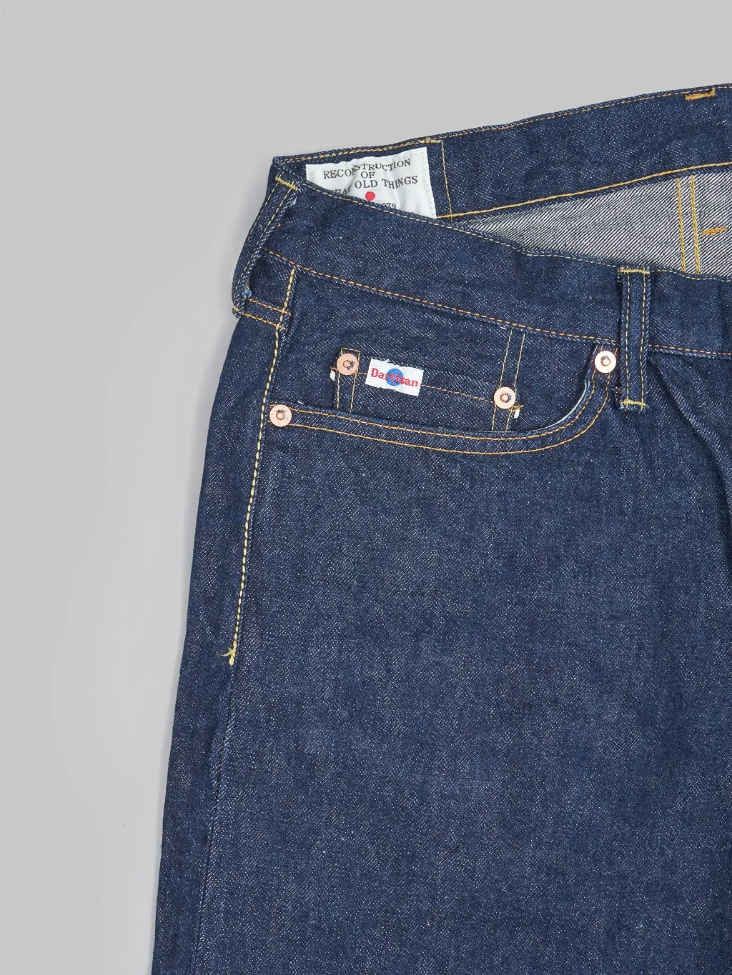Studio D'Artisan SD-801 15oz Natural Indigo Regular Straight Jeans