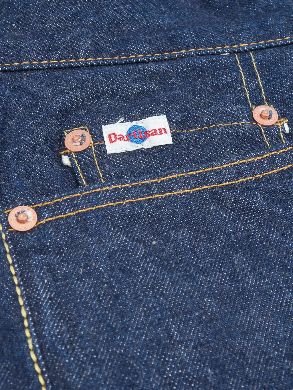 Studio D'Artisan SD-801 15oz Natural Indigo Regular Straight Jeans