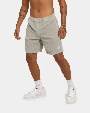 Stussy Wide Wale Cord Beach Shorts Oat