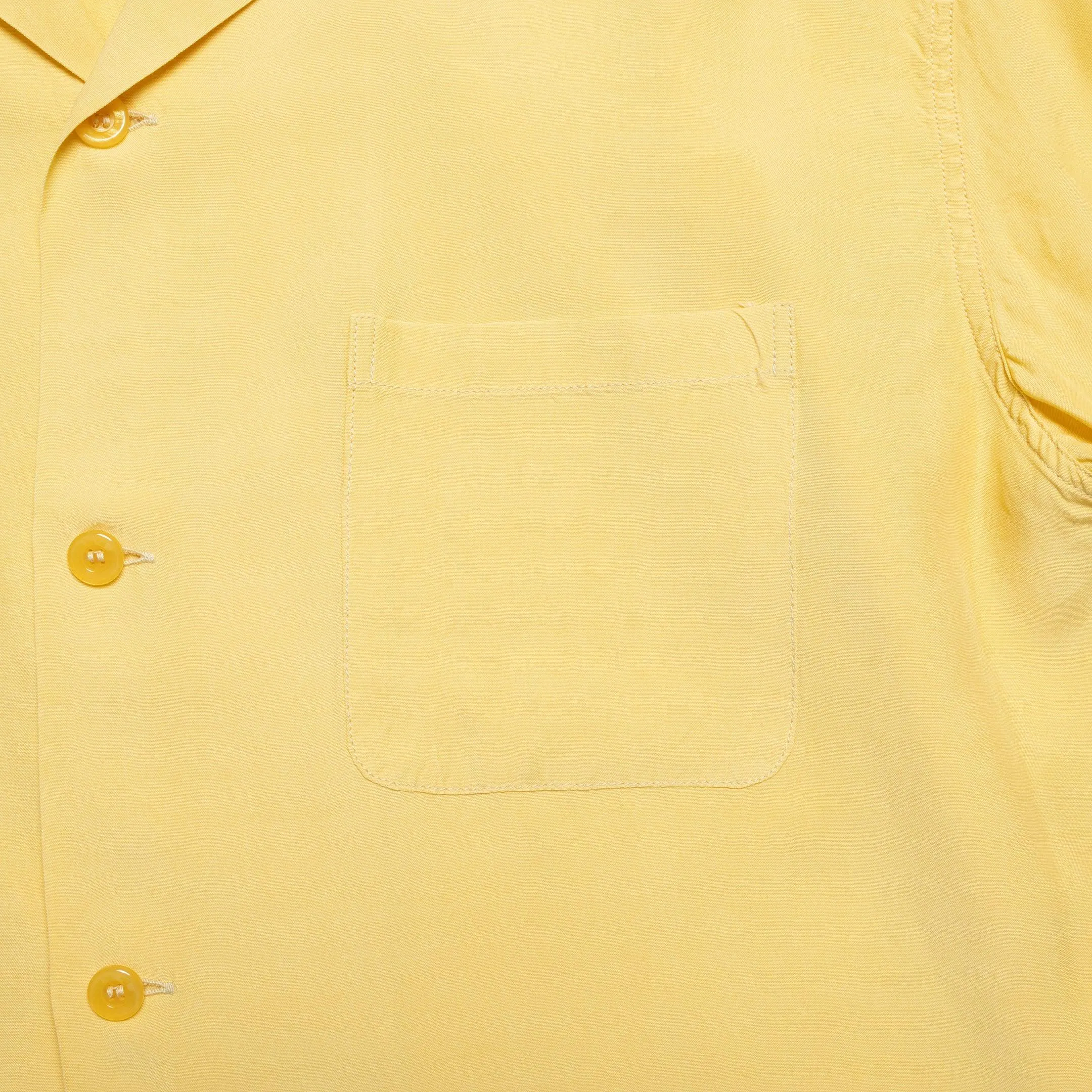 Style Eyes by Toyo Enterprise Plain Bowling S/S Shirt Yellow
