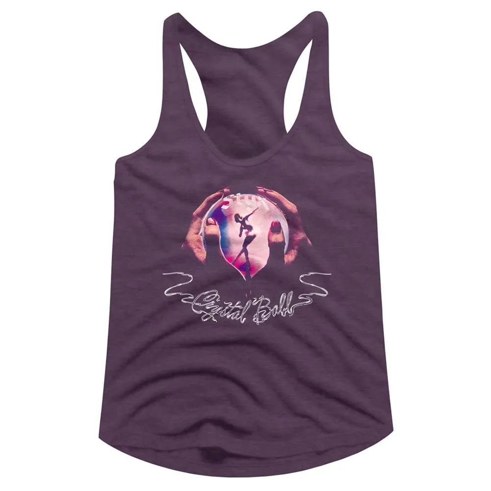 Styx Crystal Ball Women's Racerback