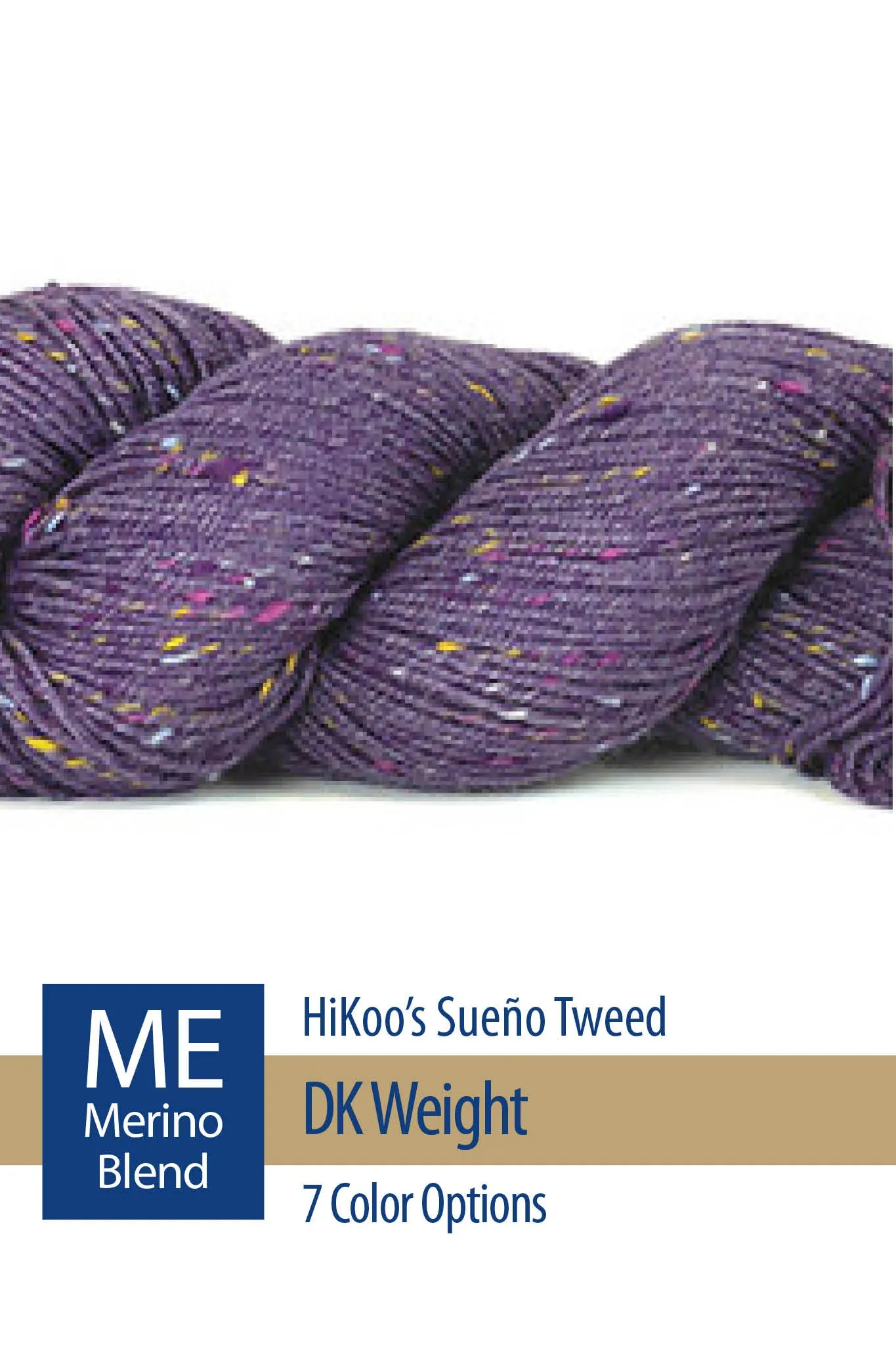 Sueño Tweed DK from HiKoo – 7 Colors
