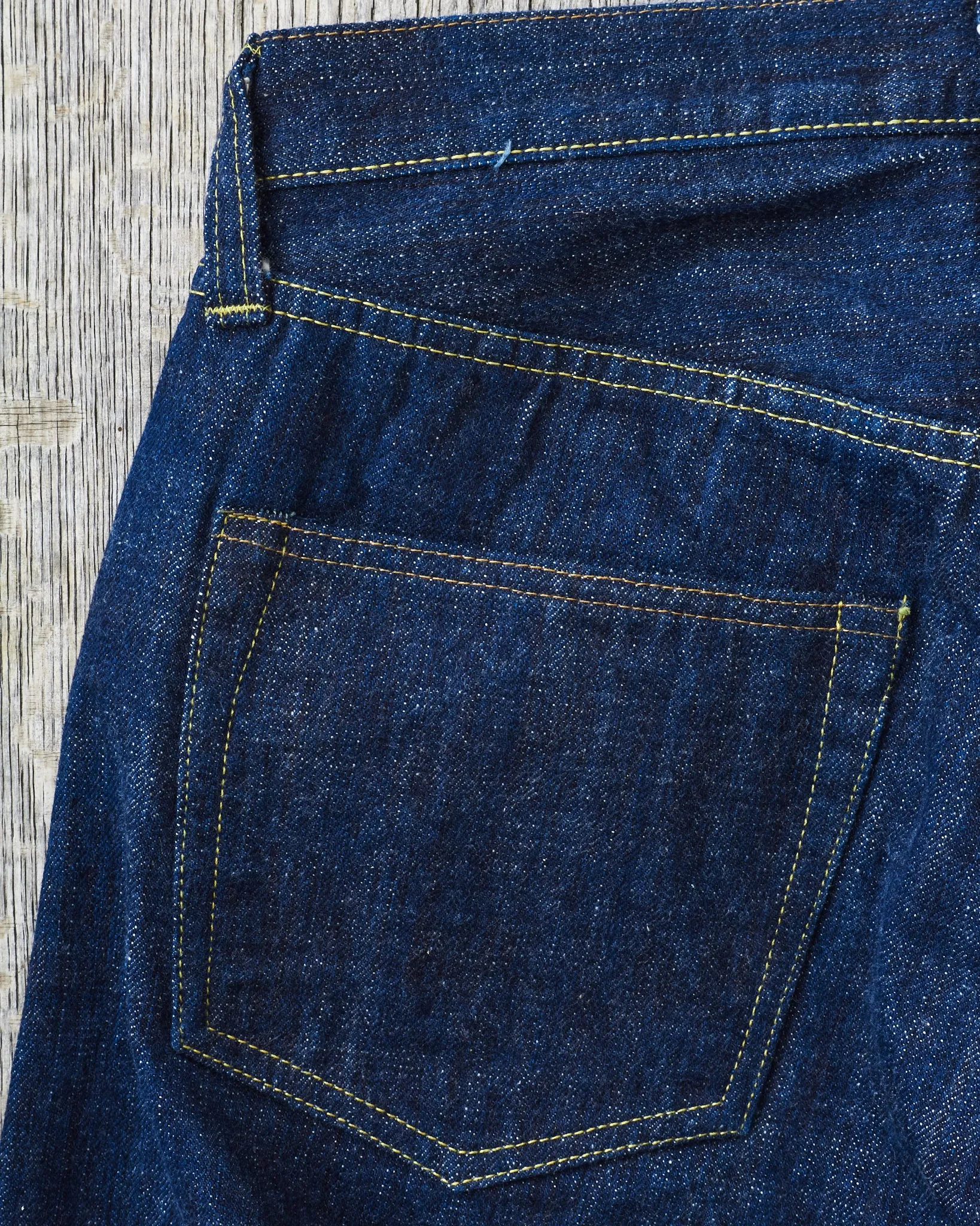 Sugar cane 14,25 Oz. Hawaii Indigo Mixed Right Twill Denim Lot: 401