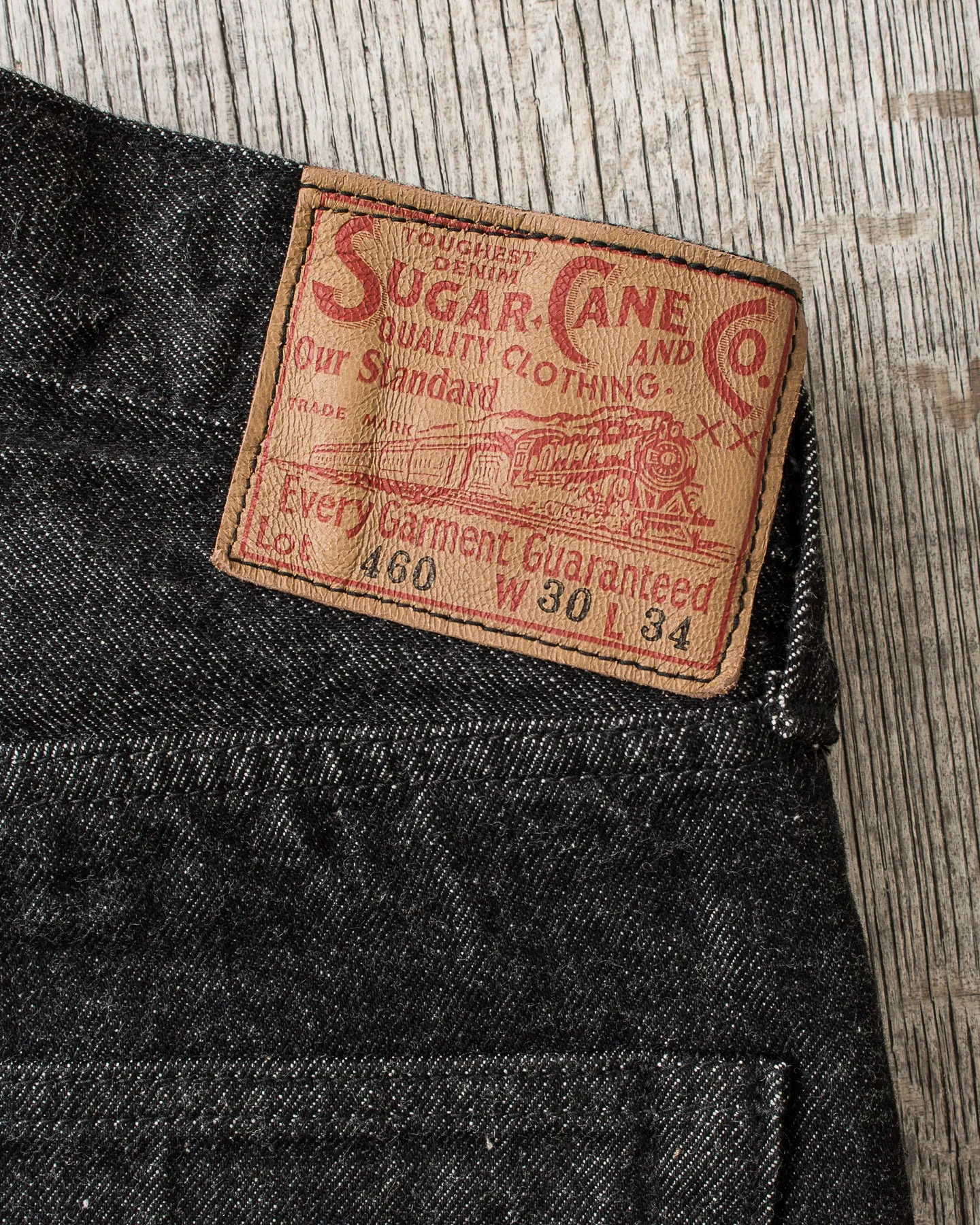 Sugar Cane & Co. 460 (1947) Model 14,25oz One Wash Black Denim SC42460