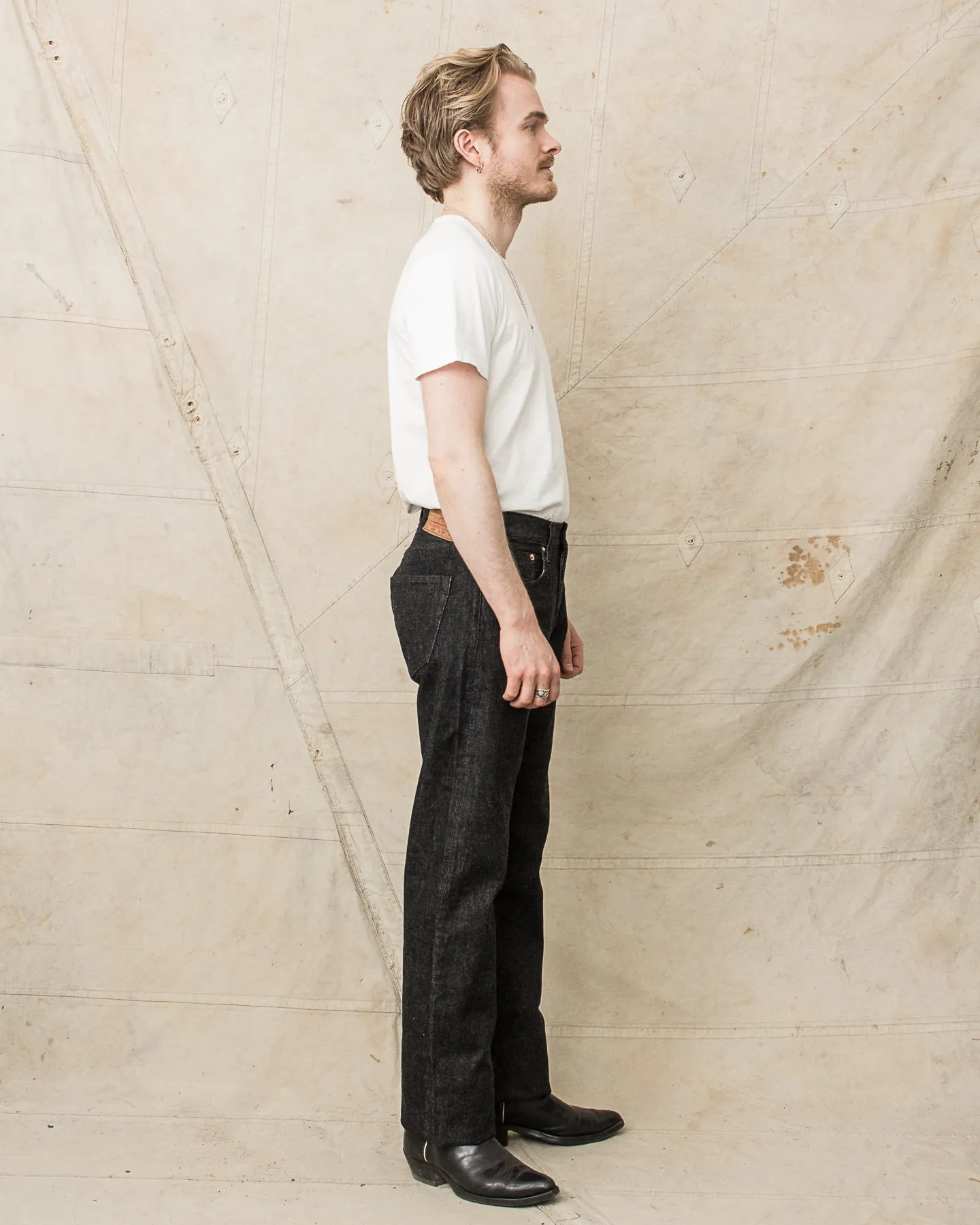 Sugar Cane & Co. 460 (1947) Model 14,25oz One Wash Black Denim SC42460