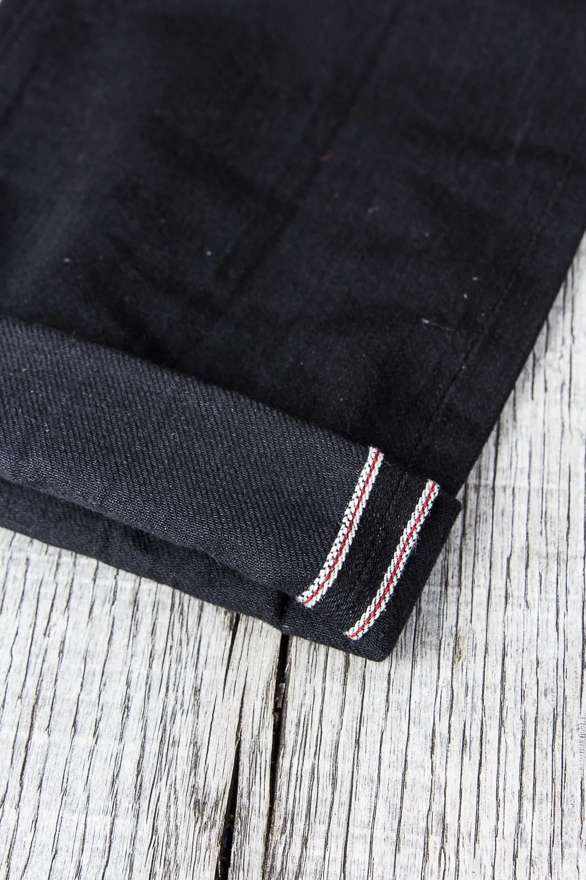 Sugar Cane & Co. Lot 470 Type 3 Slim Fit One Wash Black Jeans SC41470