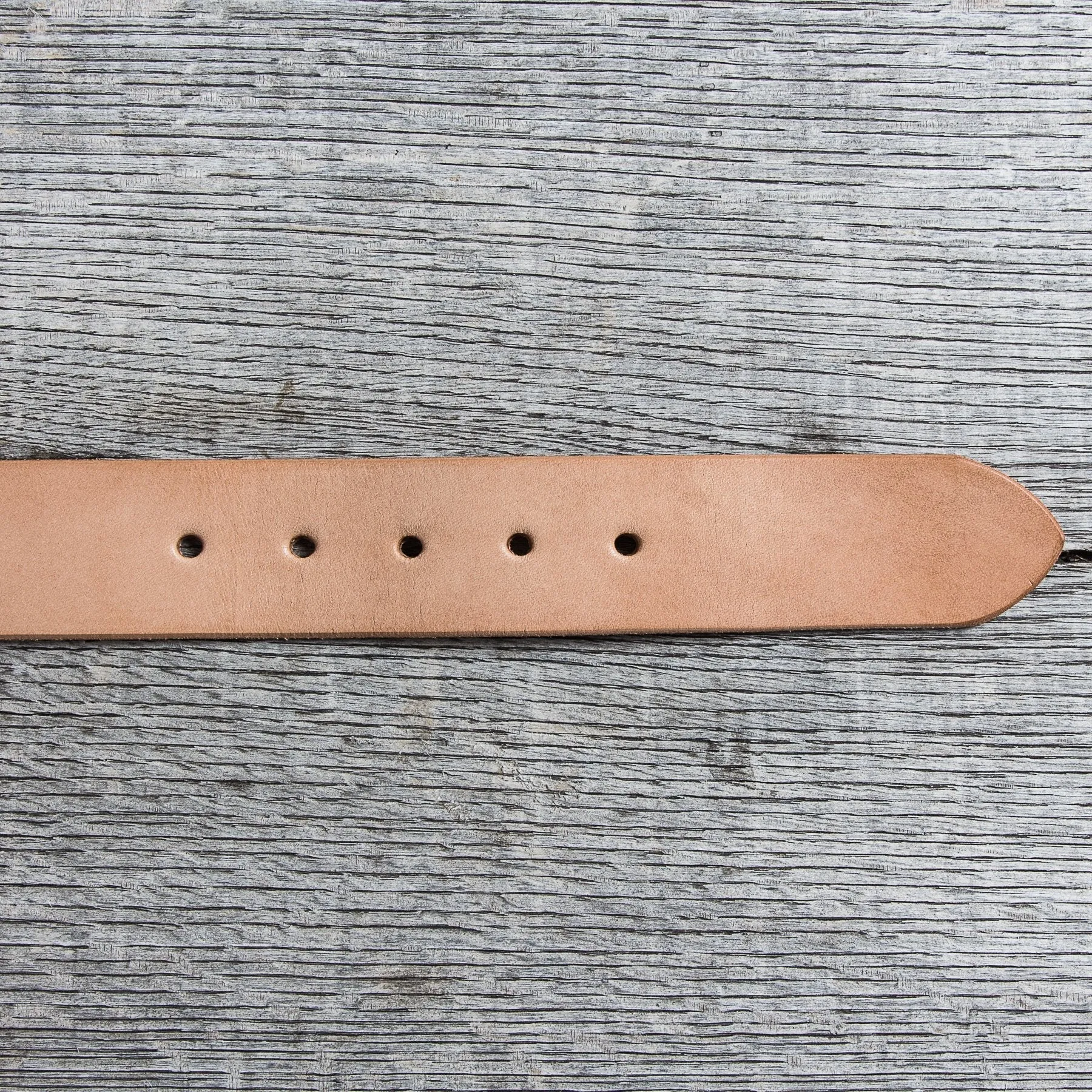 Sugar Cane & Co. Natural Leather Belt SC02320