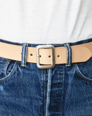 Sugar Cane & Co. Natural Leather Belt SC02320