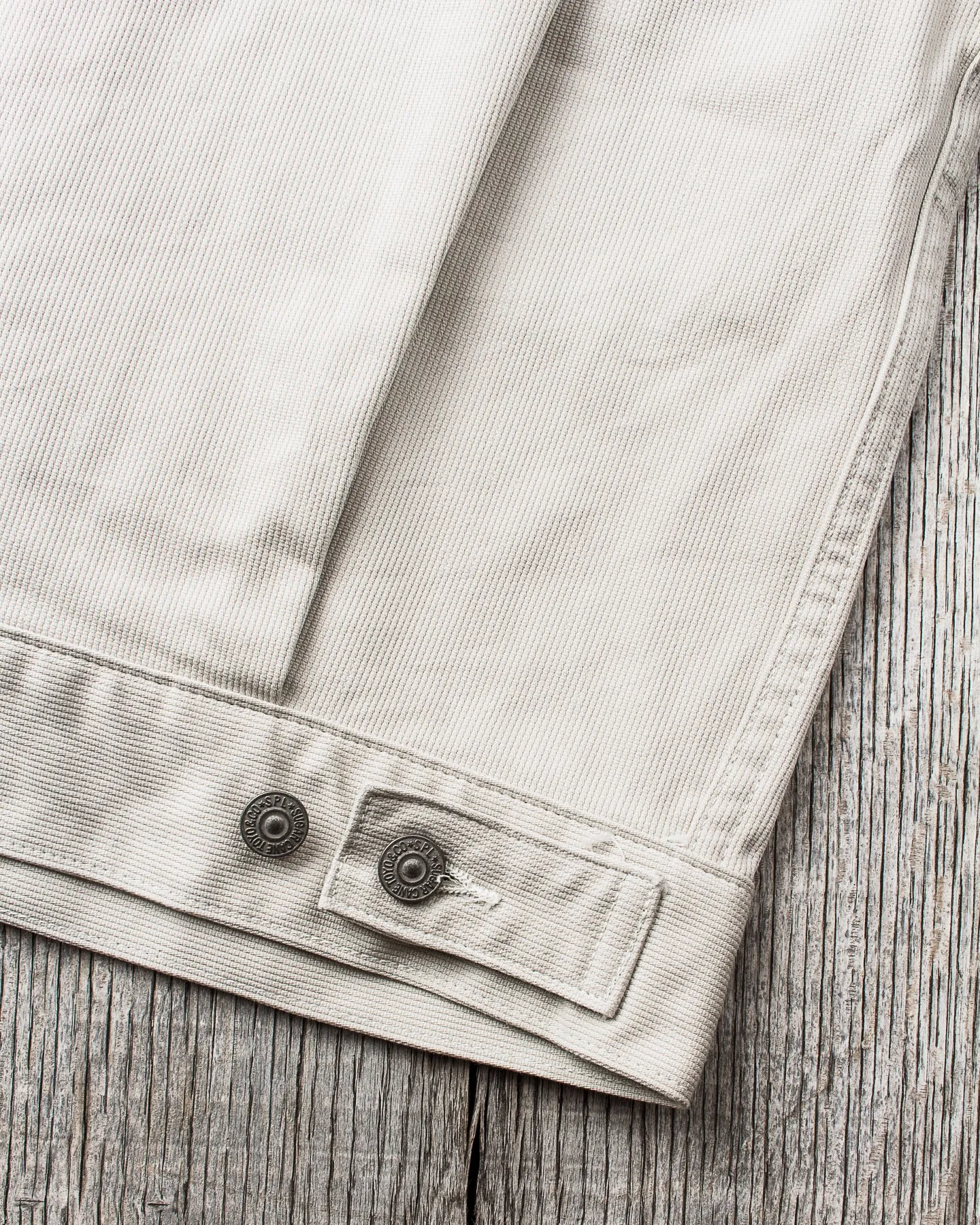 Sugar Cane & Co Sugar Cane 1953 Type 2 11oz Cotton Pique Jacket Off-White SC15290