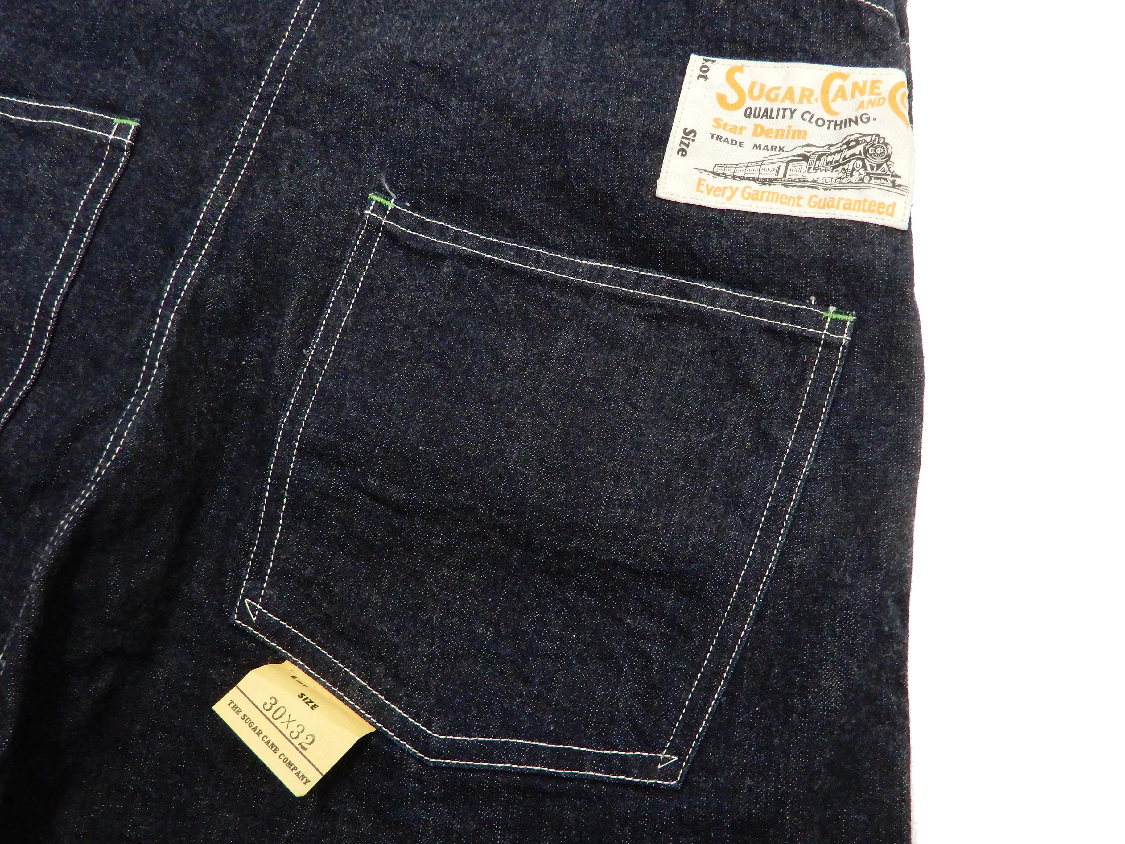 Sugar Cane Overall Men's 11 Oz. Blue Denim Bib Overalls Toyo Enterprises SC42242