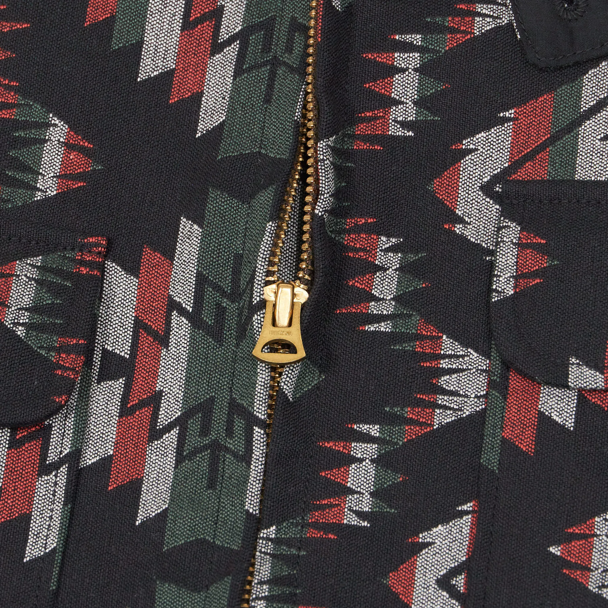 Sugar Cane Southwestern Blanket Overshirt
